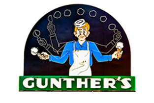 Gunther's Ice Cream Logo